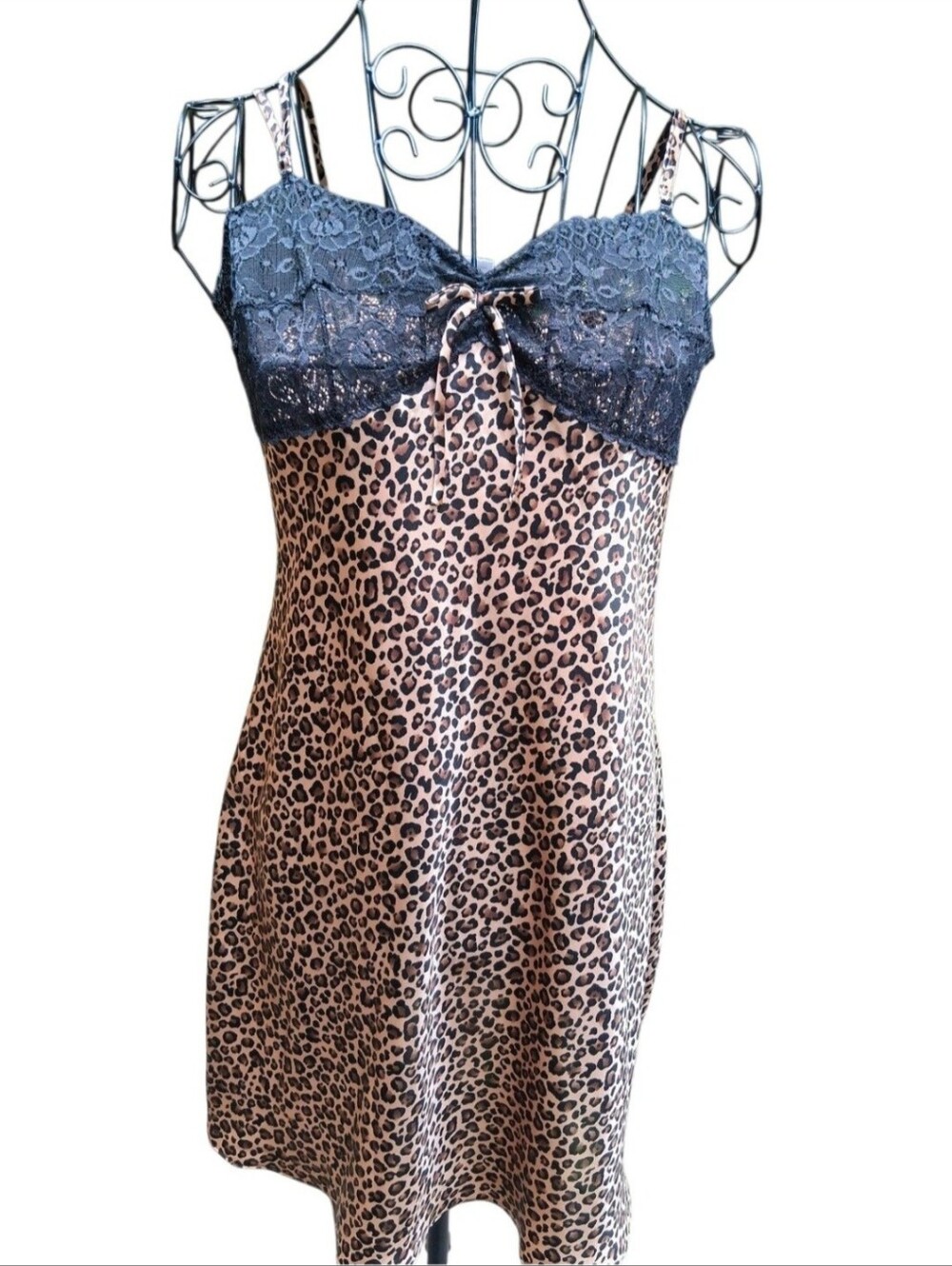 MORGAN TAYLOR  Style Animal Print Y2K Chemise